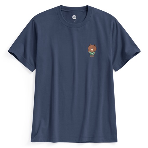 LINE FRIENDS印花T恤-09-男