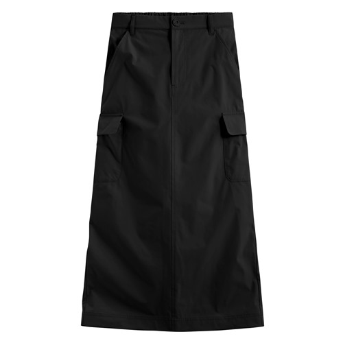 機能彈性工裝長裙-女