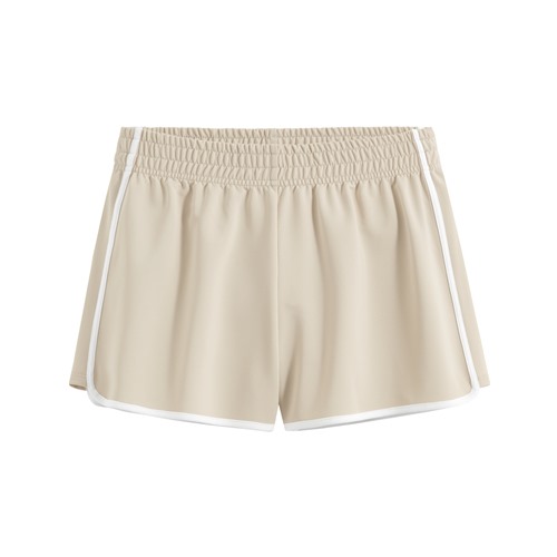 運動配色短褲-女