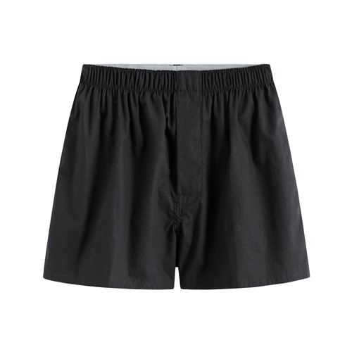 純棉素色四角褲-男