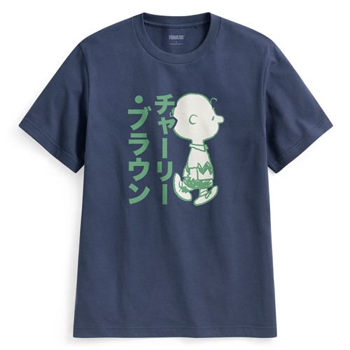 史努比系列厚版印花T恤-23-男