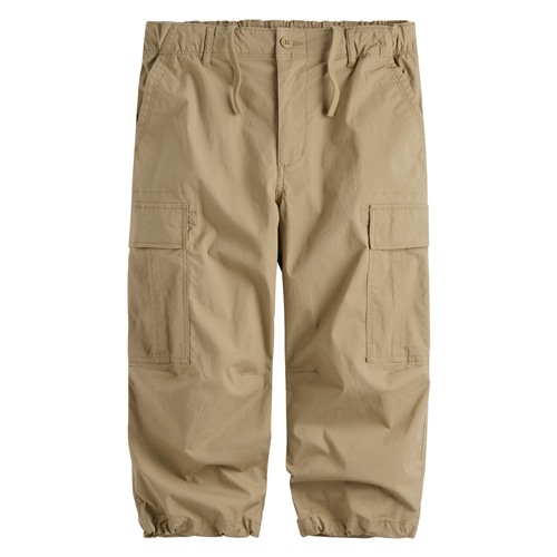 棉質工裝七分褲-男