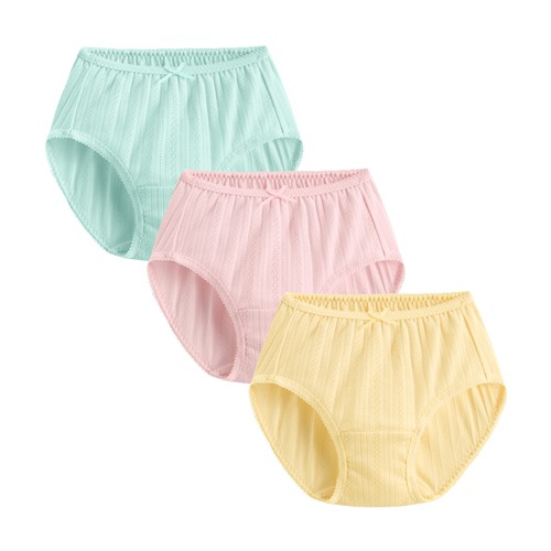 羅紋三角內褲(3入)-童