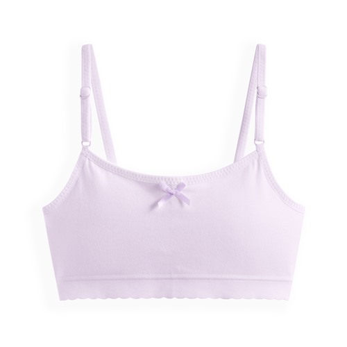 棉質可拆式Bra細肩帶胸衣-女童