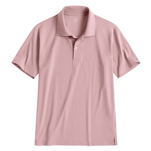 涼感棉質polo衫-男