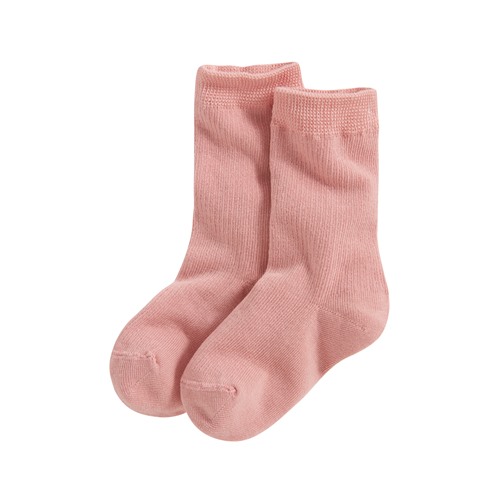 素色中筒襪-童