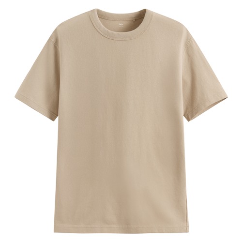 粗紡圓領T恤-男