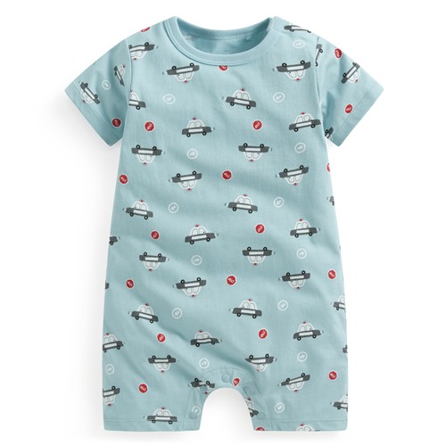 純棉車車印花連身衣-Baby