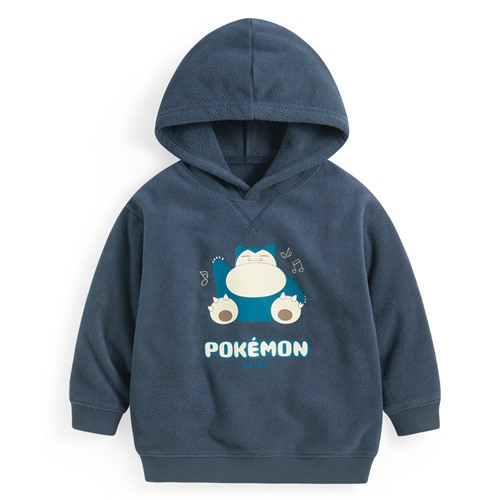 寶可夢Fleece寬鬆連帽上衣-童