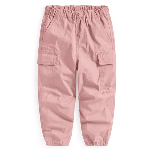 輕型工裝束口褲-童