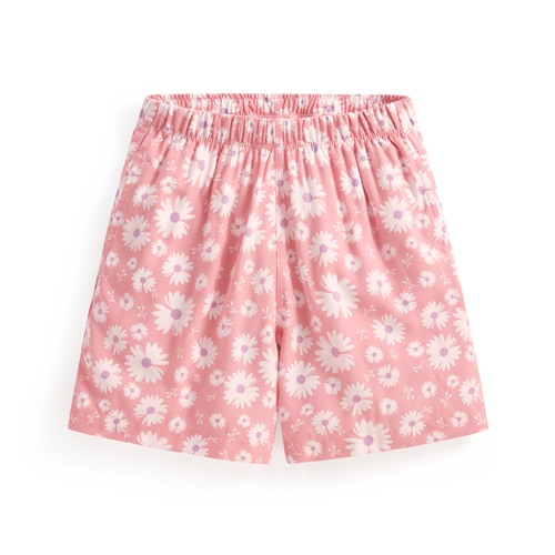 嫘縈印花短褲-童