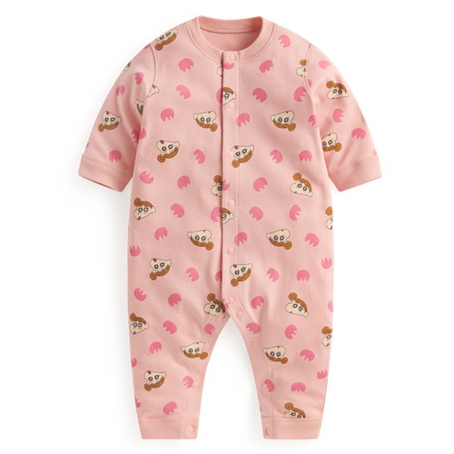 蠟筆小新純棉羅紋連身衣-Baby
