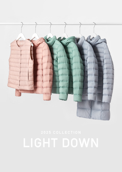 輕盈保暖羽絨