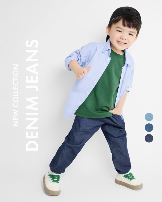 輕薄舒適軟牛仔，簡約百搭