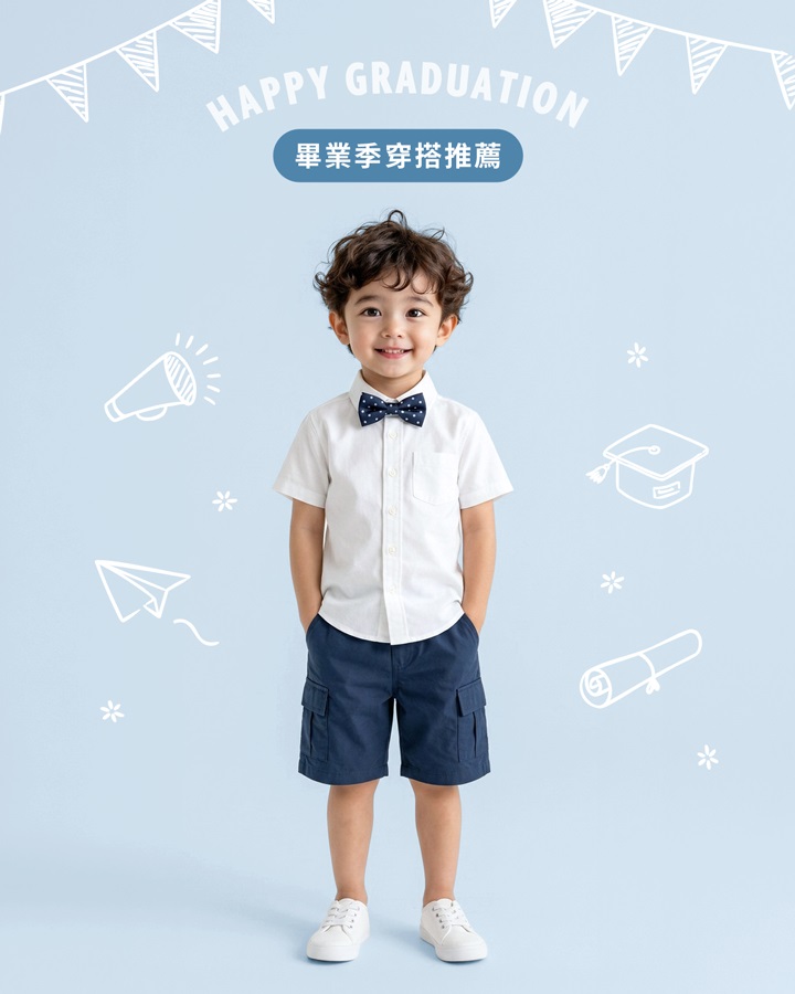 畢業典禮倒數！寶貝穿搭推薦