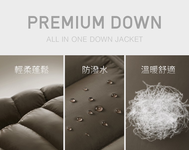 極暖羽絨連帽外套-男 - 嚴選高品質90%羽絨，蓬鬆度700+以上，通過IDFL國際專業檢測，達國際認證標準。