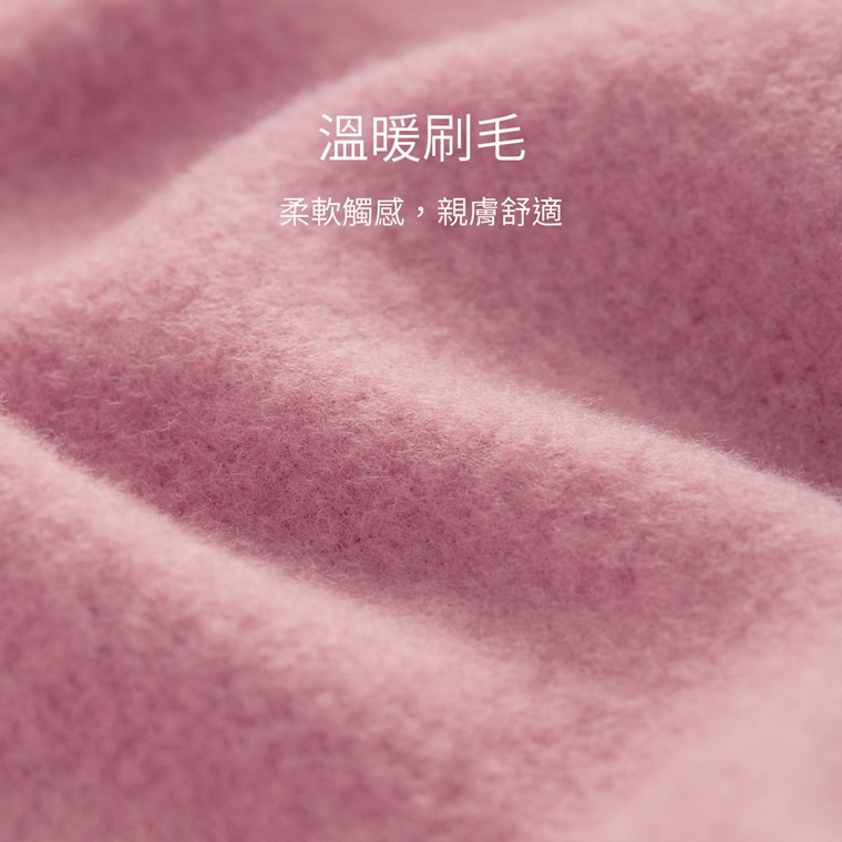 迪士尼系列刷毛電繡連帽衫-03-女