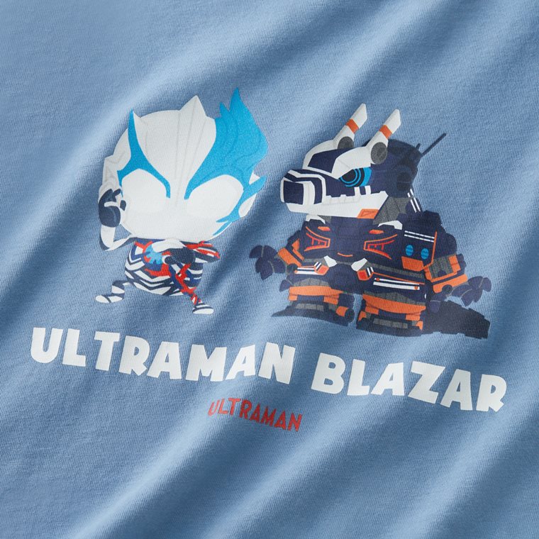 超人力霸王印花T恤-02-男