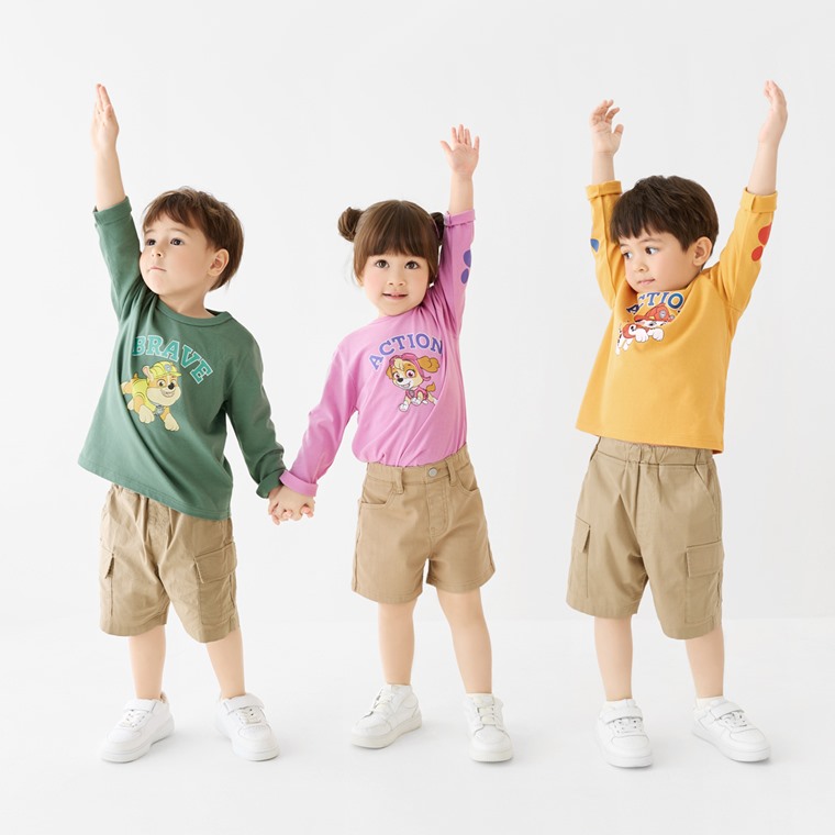 汪汪隊立大功長袖印花T恤-01-童