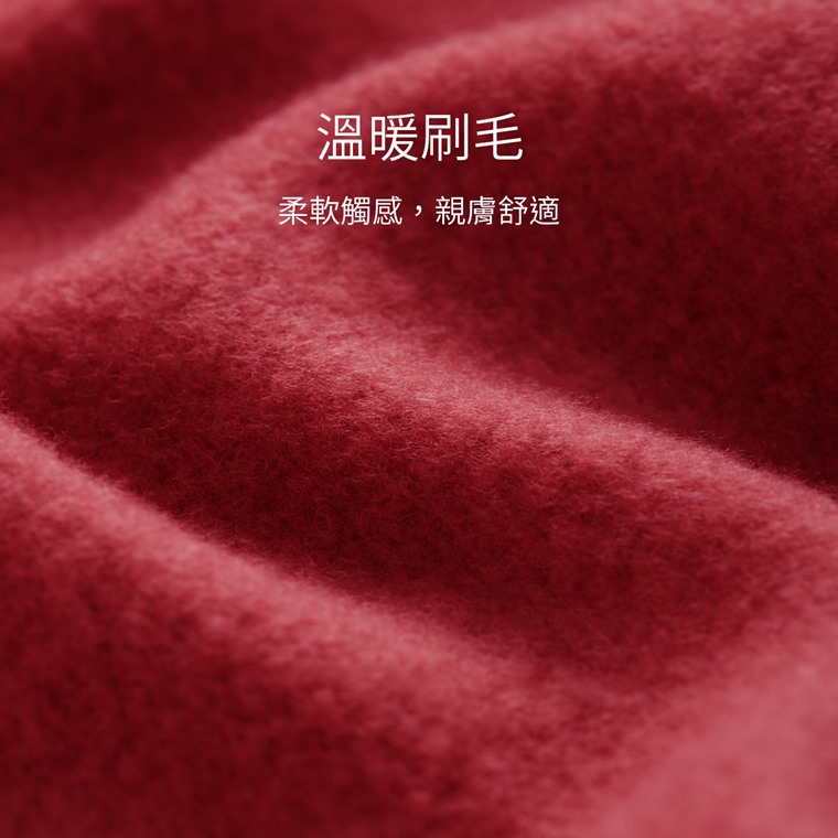 可口可樂刷毛印花連帽衫-01-男