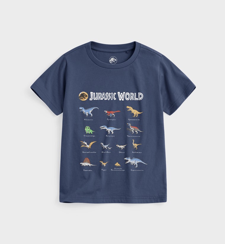 Jurassic World印花T恤-11-童