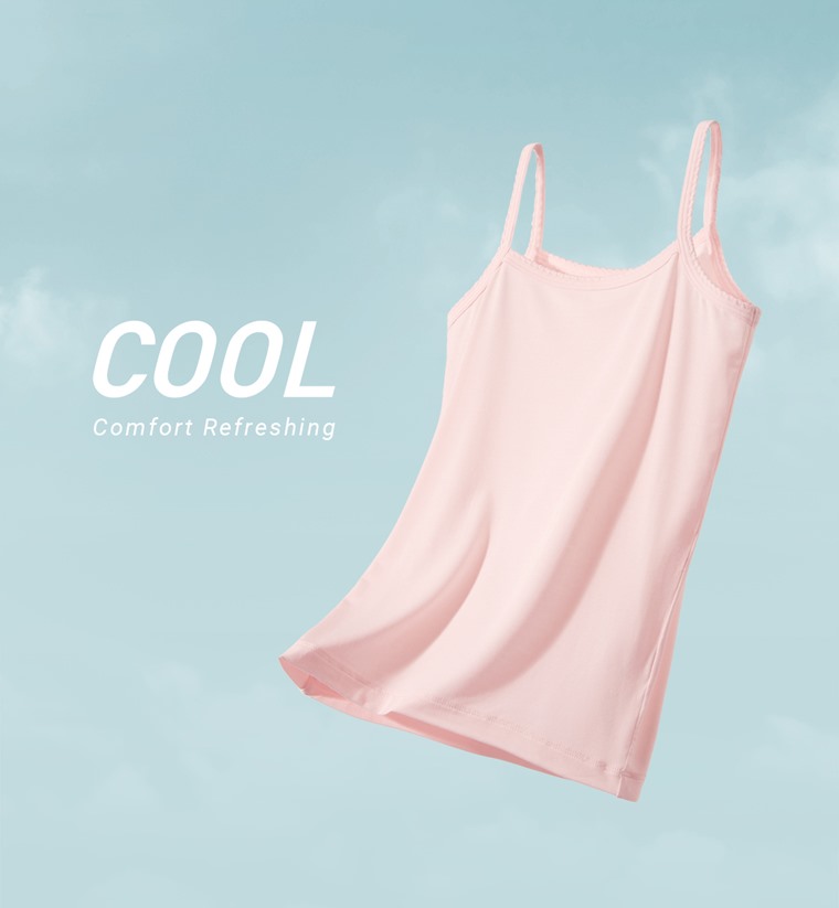 輕涼細肩帶背心-童