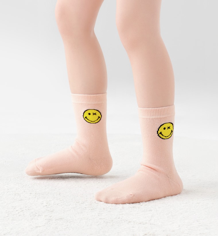 SmileyWorld®中筒襪-童