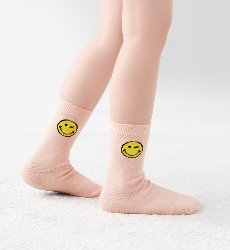SmileyWorld®中筒襪-童