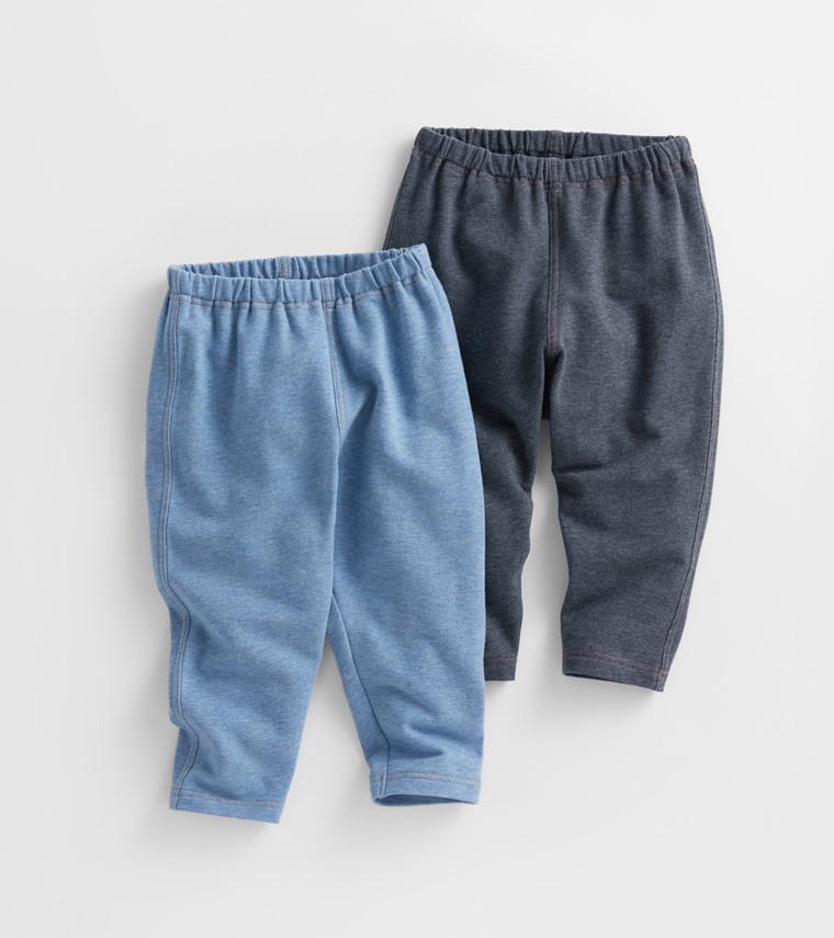 寬版針織內搭褲-Baby