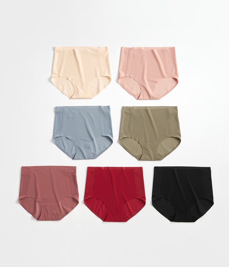 無痕高腰內褲-女