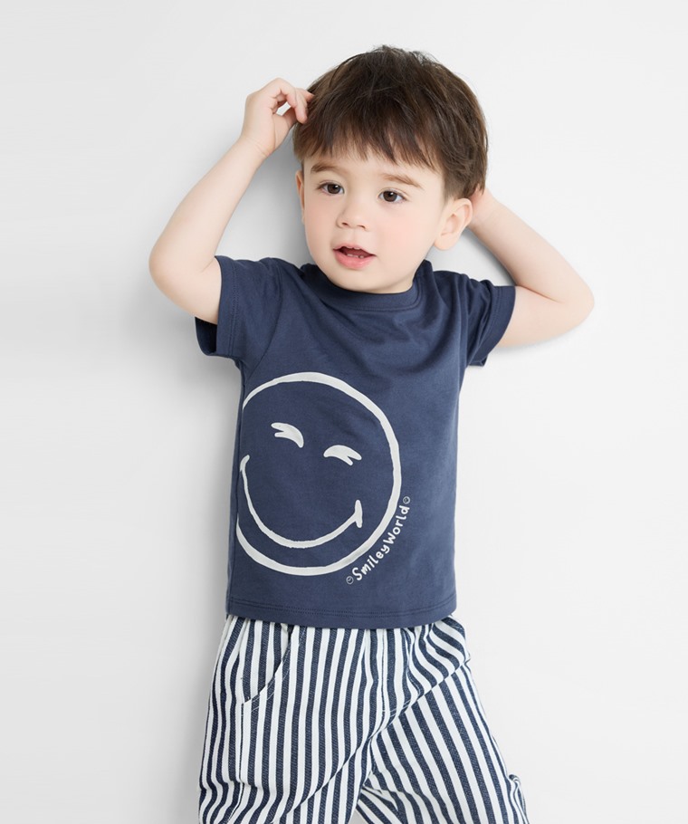 SmileyWorld®印花T恤-02-Baby