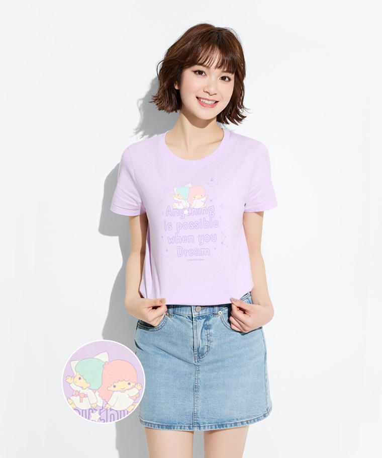 三麗鷗印花T恤-22-女