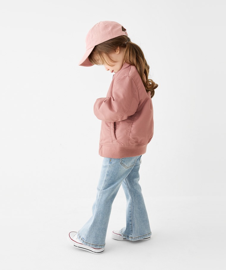 鋪棉飛行外套-童