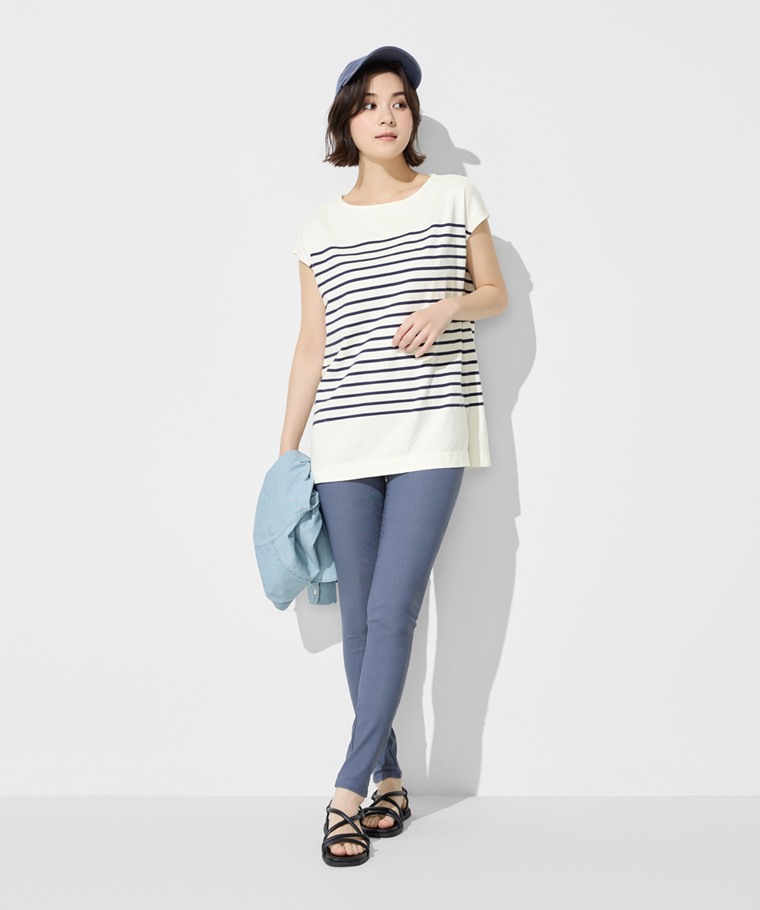 彈力顯瘦緊身褲-女