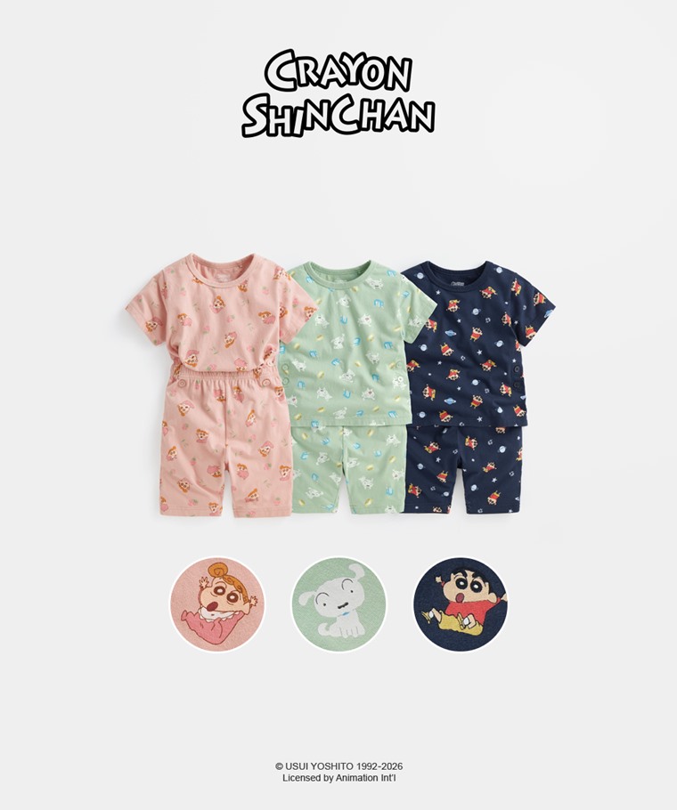 蠟筆小新純棉家居套裝-Baby
