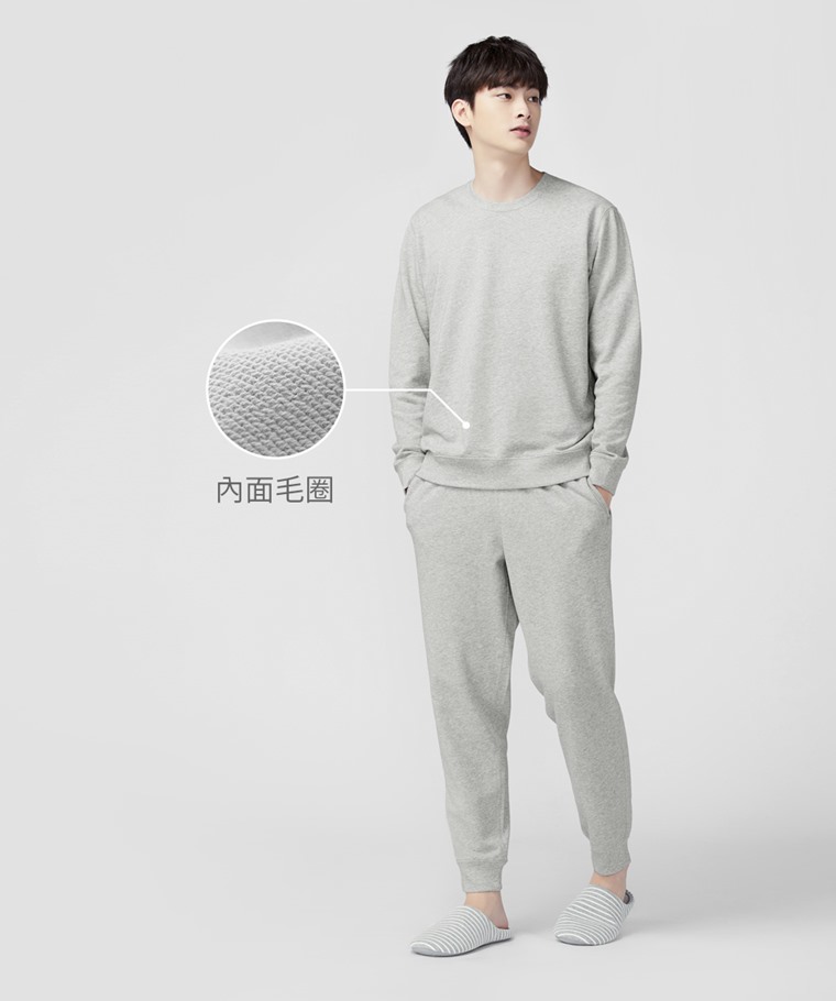 毛圈家居套裝-男