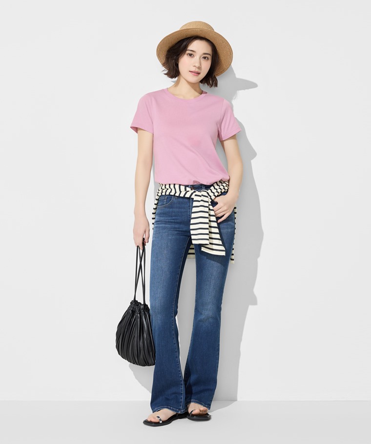 快乾棉圓領T恤-女