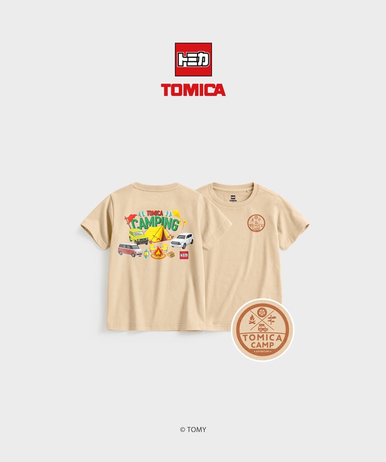 聯名系列T恤-KIDS：童 · TOMICA印花T恤-05