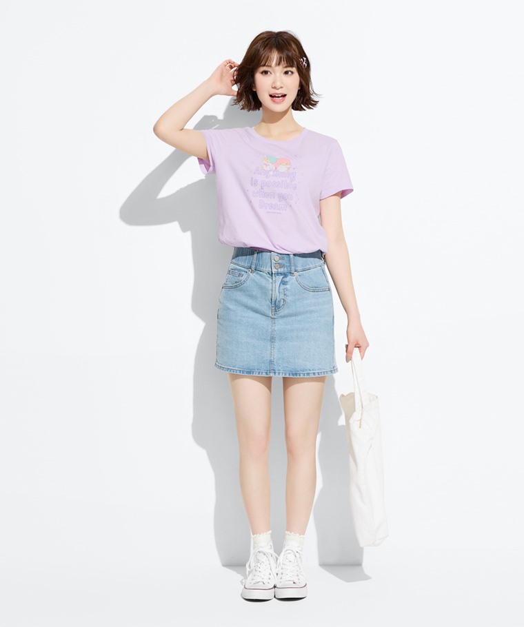 三麗鷗印花T恤-22-女