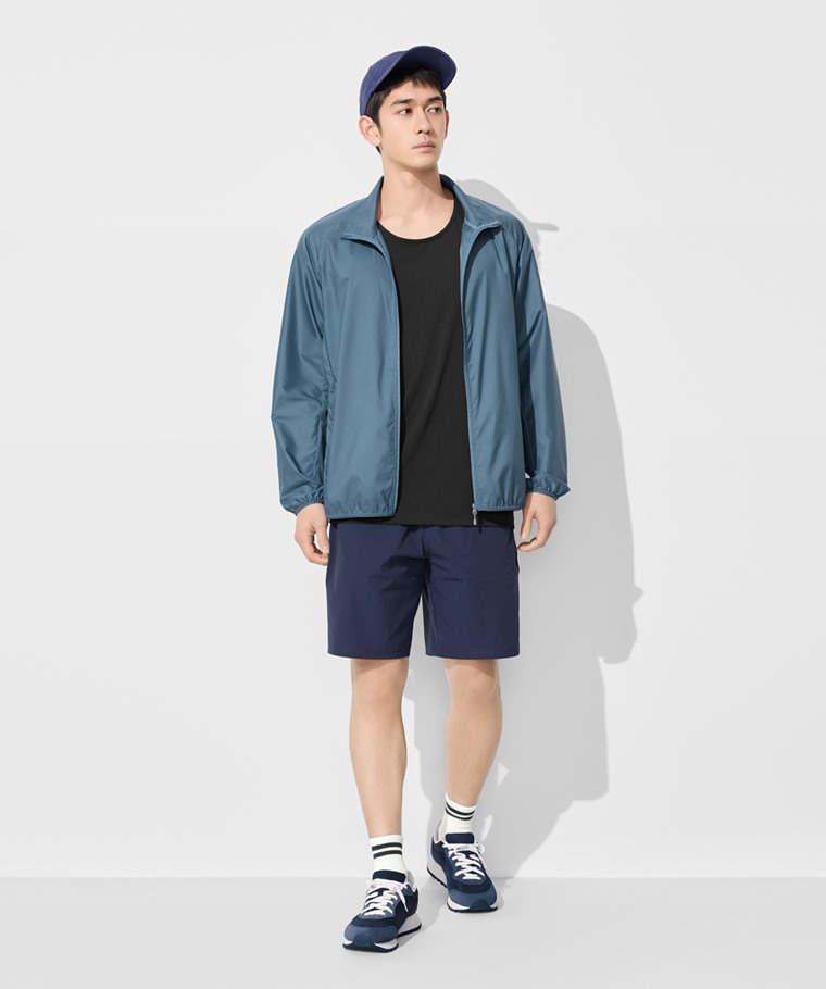 吸排無側縫背心-男