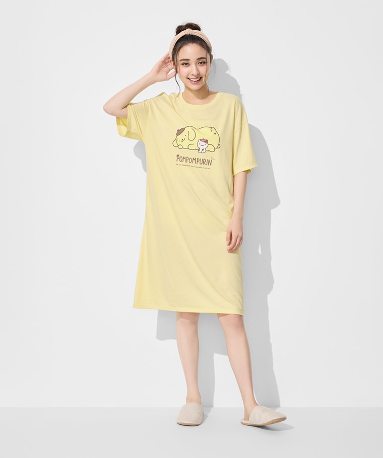 宅家舒適家居系列：女 · 三麗鷗莫代爾家居洋裝-02