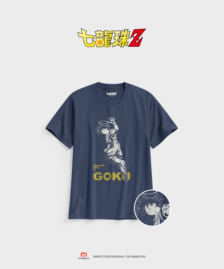 聯名系列T恤-MEN：男 · 七龍珠Z印花T恤-03