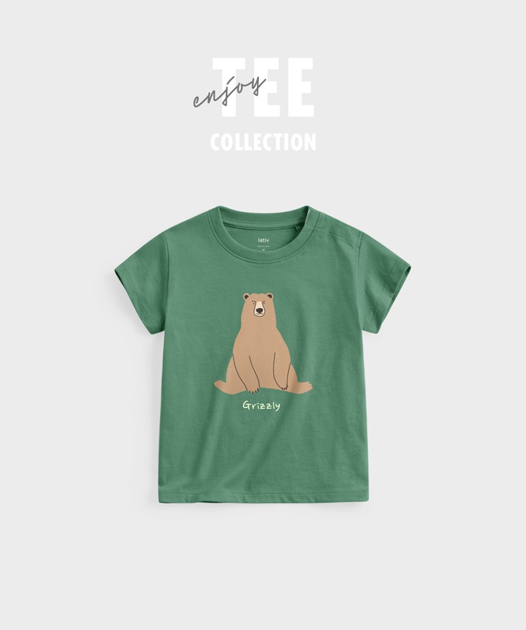 聯名系列T恤-BABY：Baby · 動物印花T恤-04