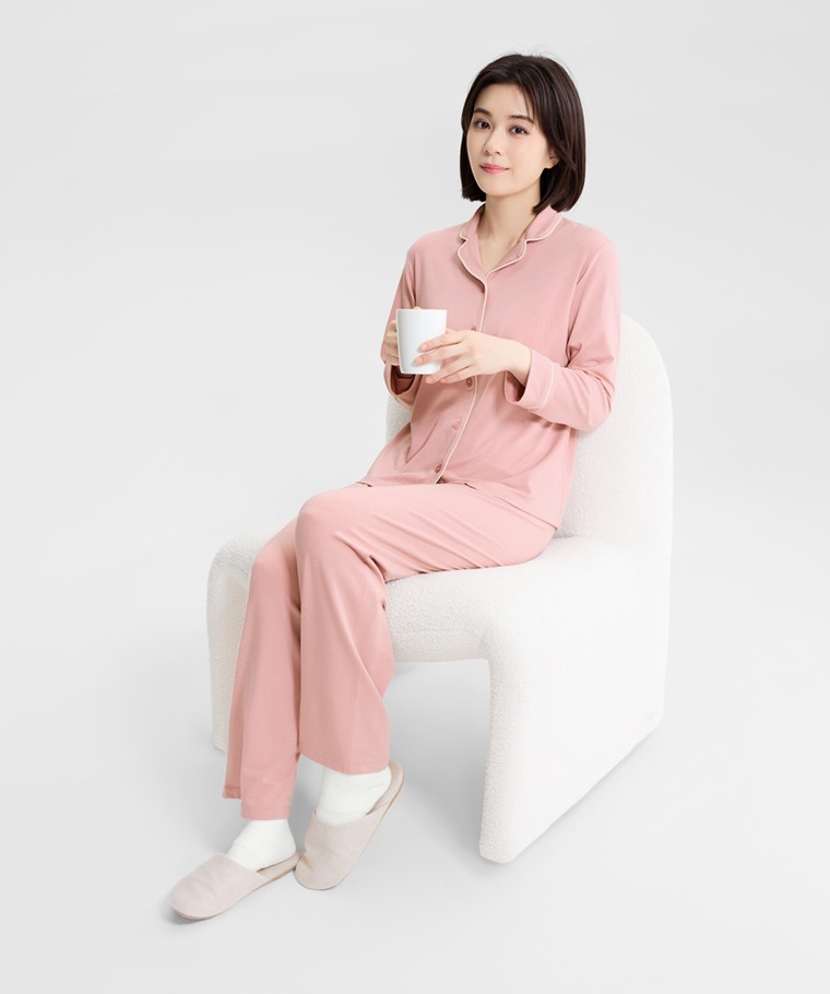 輕柔嫘縈家居套裝-女