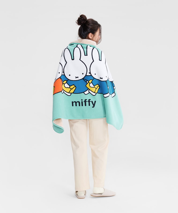 Miffy Fleece家居毯-中性毯