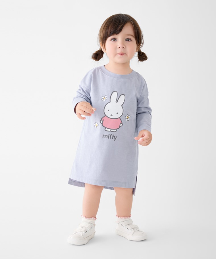 Miffy竹節棉長版上衣-Baby