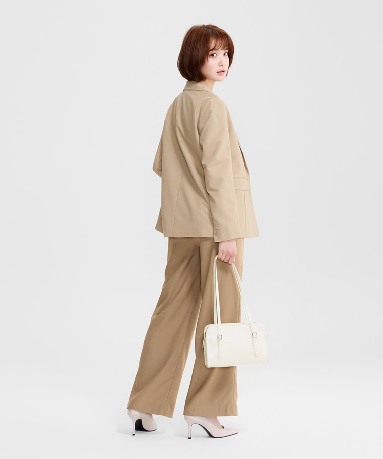 輕型排釦西裝外套-女