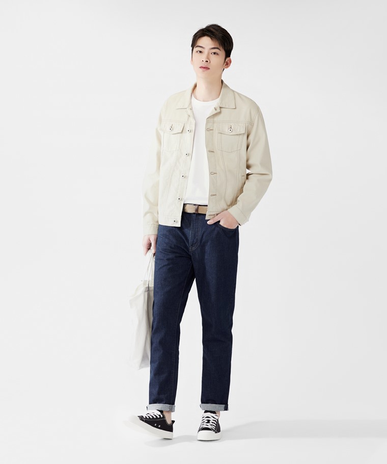 棉質經典帆布休閒鞋-男