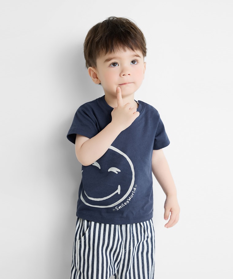 SmileyWorld®印花T恤-02-Baby