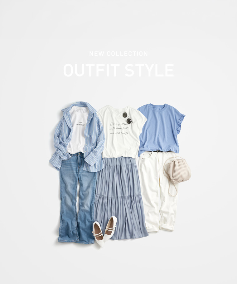 春夏女裝新品：女 · 修身男友風九分牛仔褲,女 · 柔棉條紋長袖襯衫,女 · 純棉寬版印花T恤,女 · 純棉粗紡荷葉袖上衣,女 · 細版皮帶,女 · 細褶蛋糕長裙,女 · 莫代爾V領文字上衣-01,女 · 輕量高腰靴型九分牛仔褲